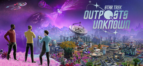 Star Trek: Outposts Unknown Steam header artwork with the game logo.